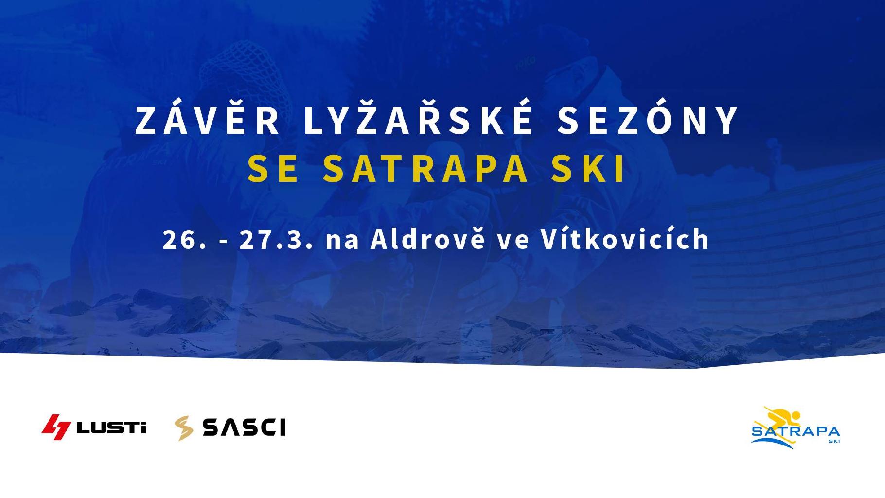 Závěr lyžařské sezóny se Satrapa ski